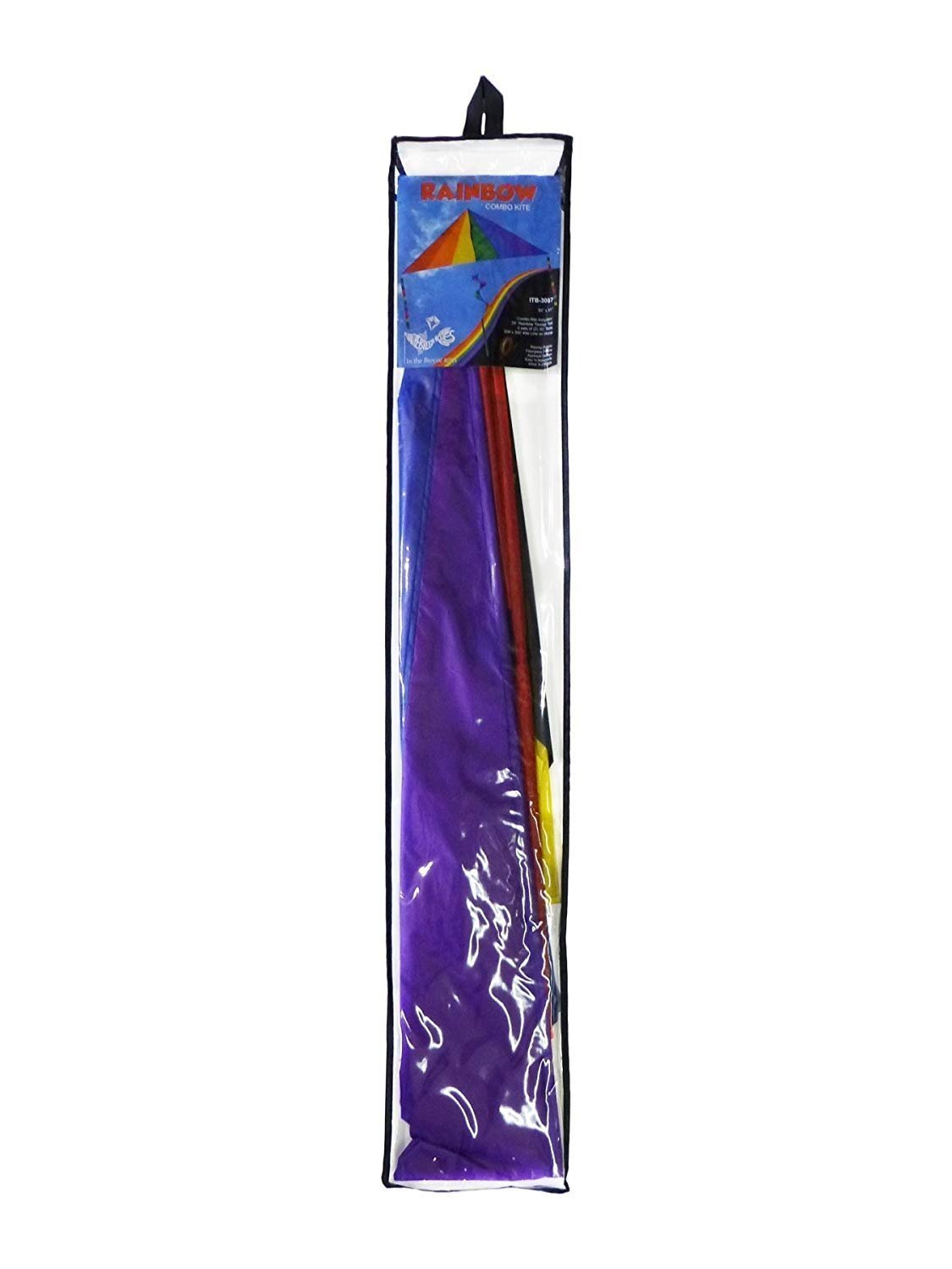 Rainbow 7' Delta Combo King Of The Wind Kite By In The Breeze Rainbow 7' Delta Combo King of the Wind Kite by In The Breeze