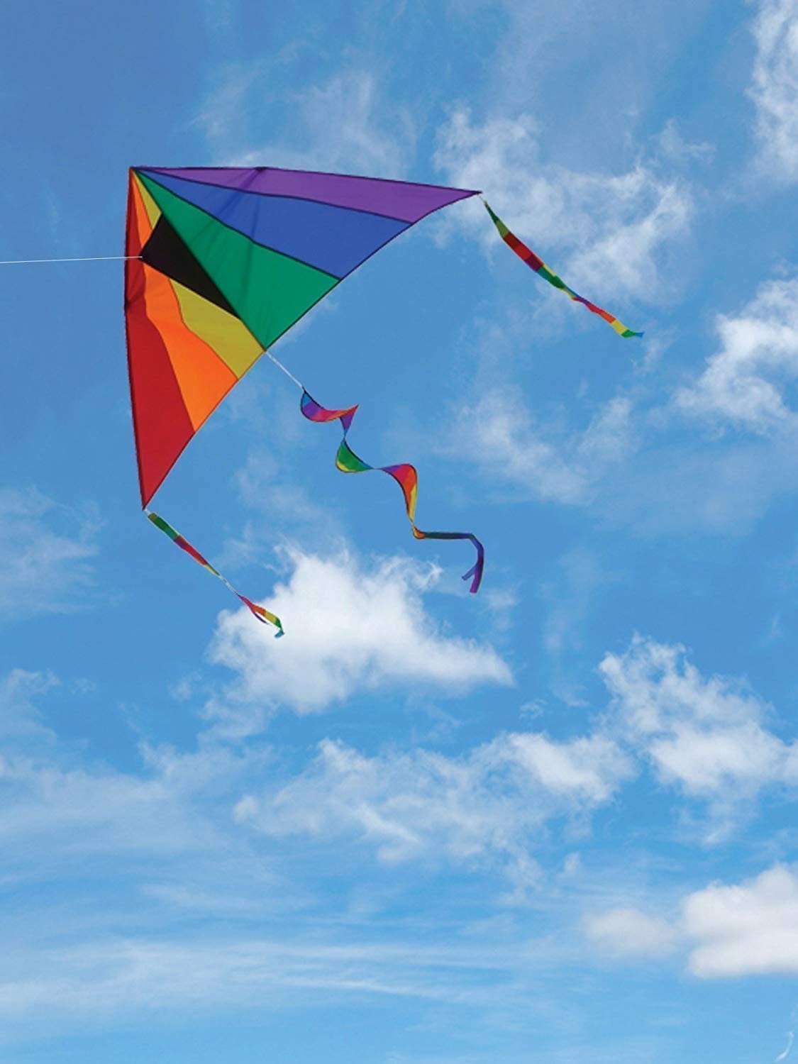 Rainbow 7' Delta Combo King Of The Wind Kite By In The Breeze Rainbow 7' Delta Combo King of the Wind Kite by In The Breeze
