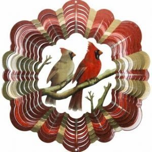 Cardinals Wind Spinner By Spinfinity 6.5" Diameter 0 Cardinals Wind Spinner by Spinfinity - 6.5" Diameter-0