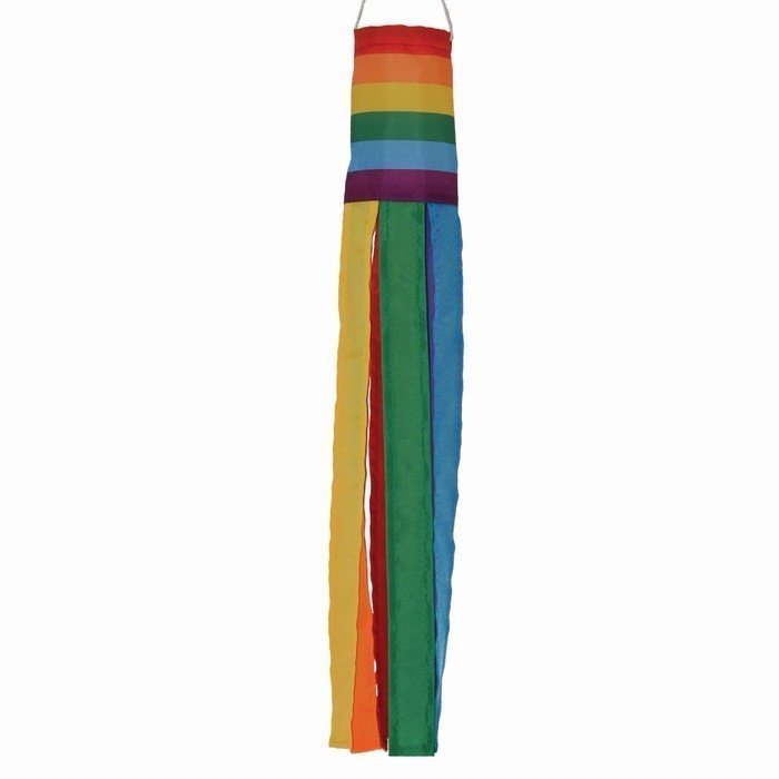 Rainbow Windsock by In The Breeze - 15" Rainbow Windsock by In The Breeze - 15"
