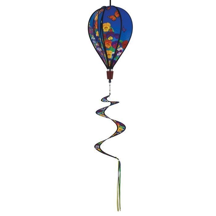 Spring Pansies Hot Air Balloon by In The Breeze Spring Pansies Hot Air Balloon by In The Breeze