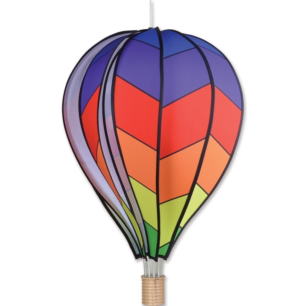 Chevron Rainbow Hot Air Balloon - 26" - by Premier Chevron Rainbow Hot Air Balloon - 26" - by Premier