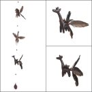 Giraffe Wooden Whirly Mobile