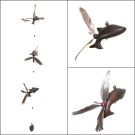 Dolphin Wooden Whirly Mobile