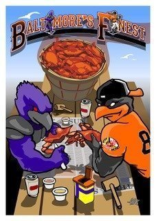 Baltimore's Finest Garden Flag by Ashton