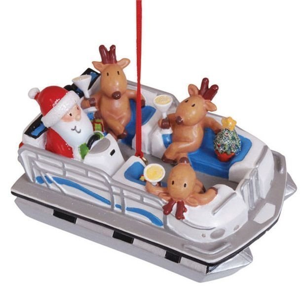 Cape Shore Flamingo Beach Lounging Island Christmas Tree Ornament – Made In Christmas Island