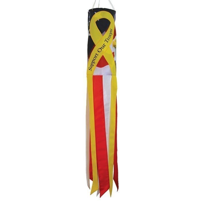 Support Our Troops 40" Windsock By In The Breeze 0 Support Our Troops 40" Windsock by In The Breeze-0