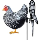 Petite Black and White Chicken Spinner by Premier