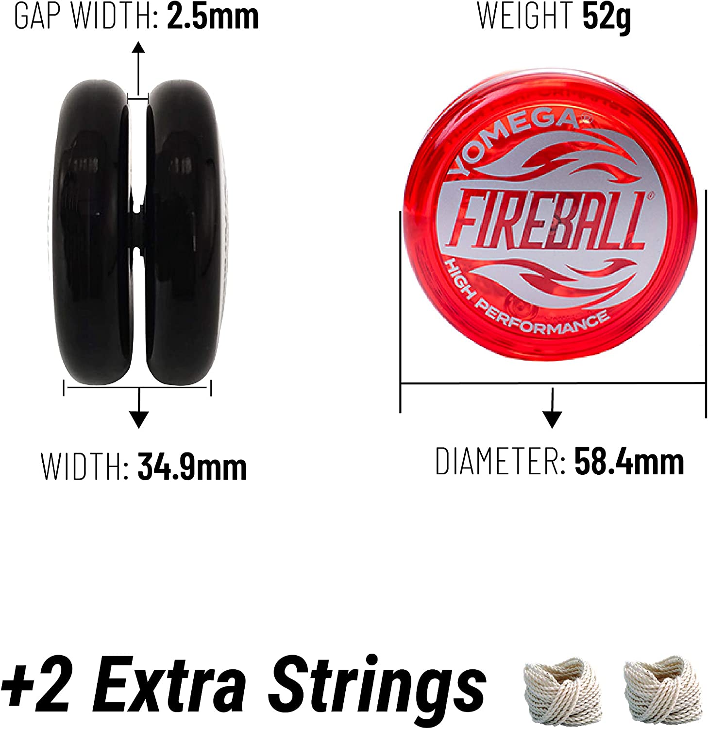 Fireball Yoyo by Yomega Fireball Yoyo by Yomega