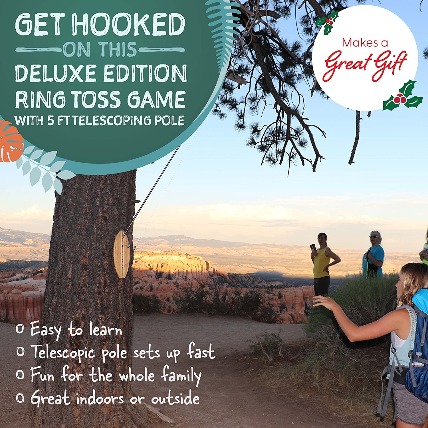 Mellow Militia Tiki Toss Deluxe Edition Hook and Ring Toss Game Mellow Militia Tiki Toss Deluxe Edition Hook and Ring Toss Game