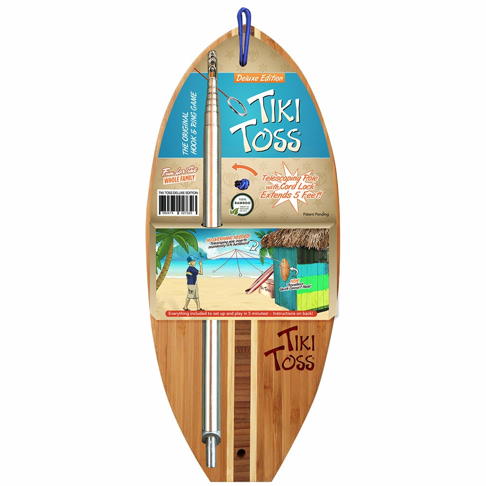 Tiki Toss Deluxe Edition Hook and Ring Toss Game Tiki Toss Deluxe Edition Hook and Ring Toss Game