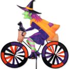 Witch on a Bicycle/Bike Spinner by Premier - 30"