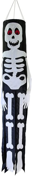 Lil' Bones Skeleton Buddy Windsock - 40" Lil' Bones Skeleton Buddy Windsock - 40"