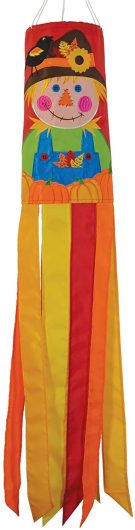 Scarecrow Outdoor Fall Windsock - 40"