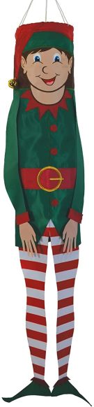 Elf Breeze Buddy Christmas Windsock - 40"