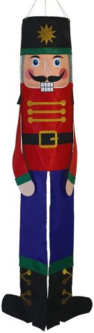 Nutcracker Breeze Buddy Christmas Windsock - 40"