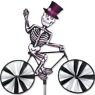 Skeleton on Bicycle/Bike Spinner - 20" by Premier