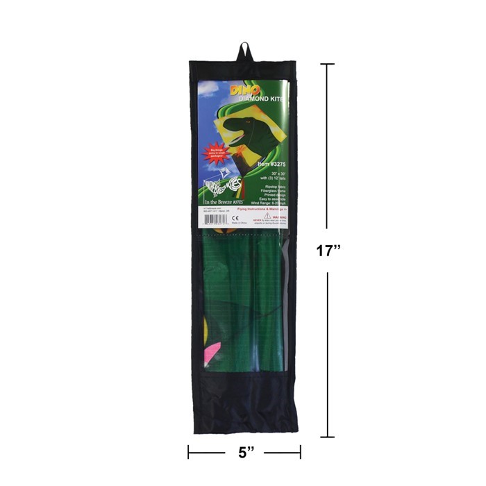 DINOSAUR 30" DIAMOND KITE BY ITB DINOSAUR 30" DIAMOND KITE BY ITB