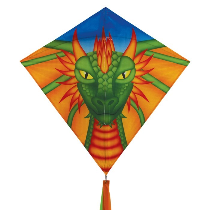 Dragon Diamond Kite by In The Breeze - 30" Dragon Diamond Kite by In The Breeze - 30"