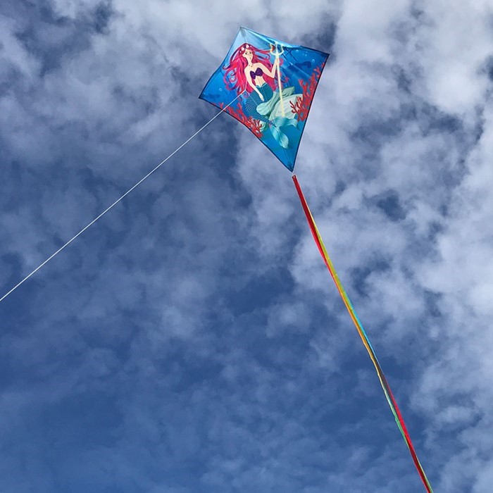 MERMAID 30" DIAMOND KITE BY ITB MERMAID 30" DIAMOND KITE BY ITB