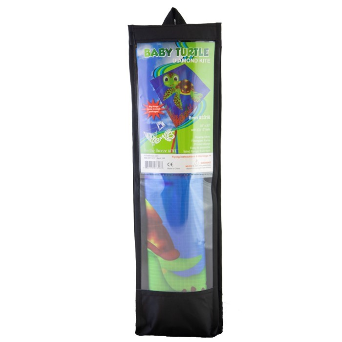 BABY TURTLE 30" DIAMOND KITE BY ITB BABY TURTLE 30" DIAMOND KITE BY ITB