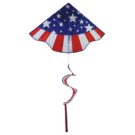 Patriotic Star Delta Kite by In The Breeze - 46"