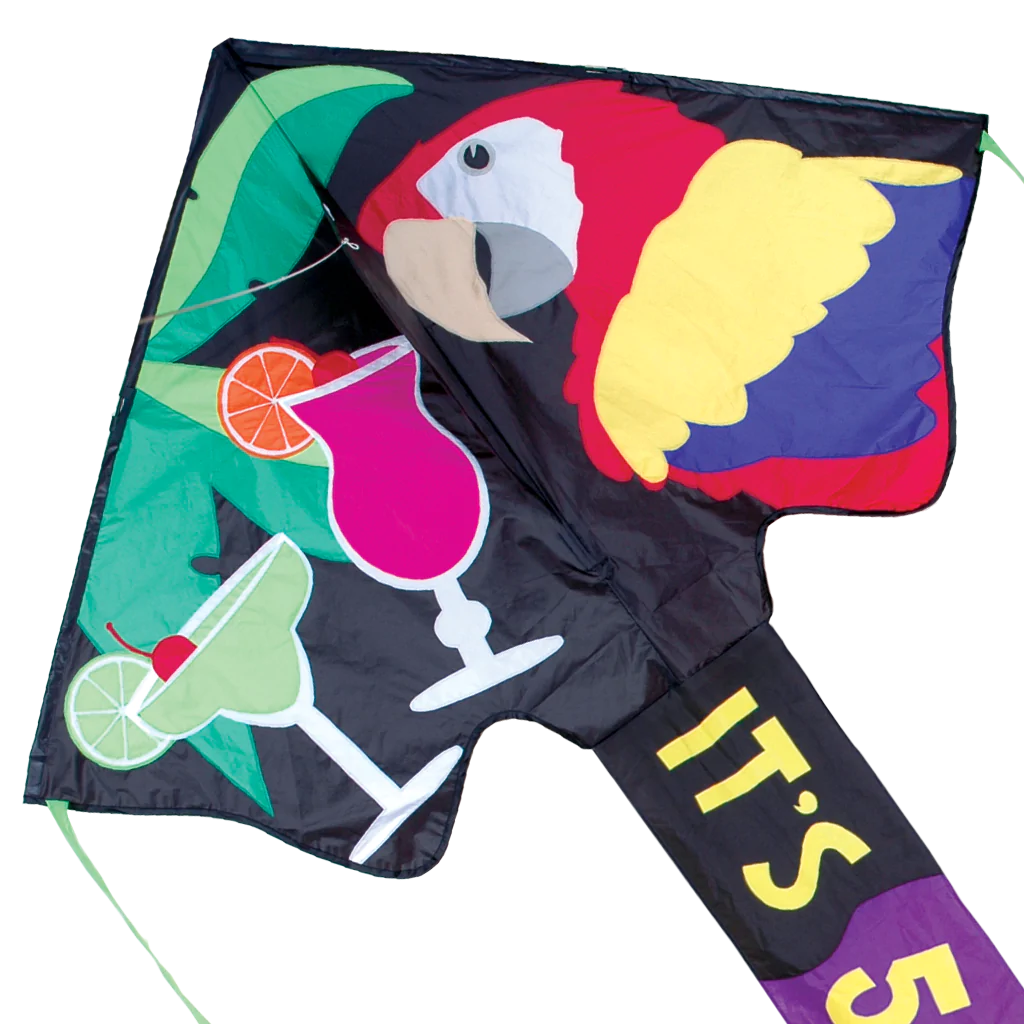 5 O' Clock Somewhere Jumbo Easy Flyer Kite By Premier 5 O' Clock Somewhere Jumbo Easy Flyer Kite By Premier