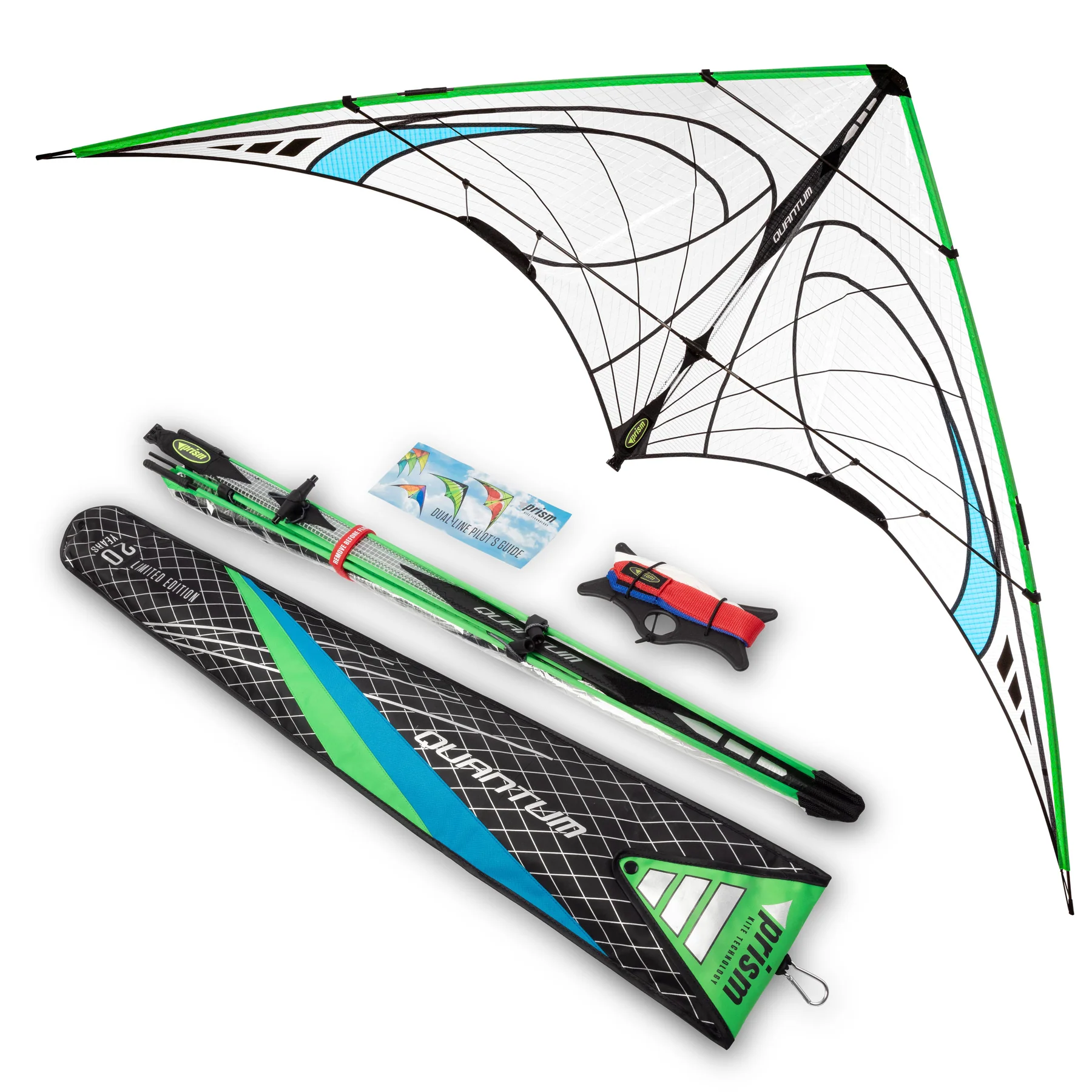 Quantum Special Edition 2.0 Mylar Stunt Kite | The Kite Loft