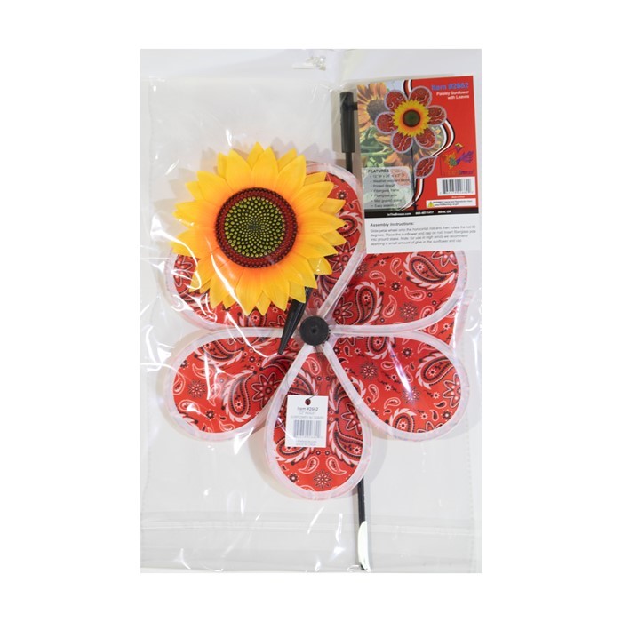 Paisley Sunflower 12" Spinner Paisley Sunflower 12" Spinner