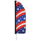 Stars and Stripes Feather Banner