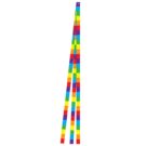 Rainbow Stripe 15' Tails