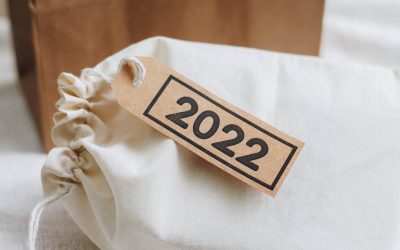 a brown paper bag with a tag on it