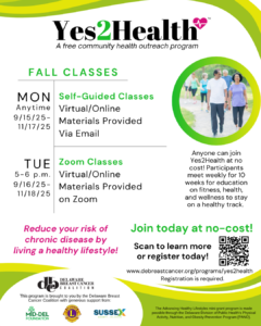 a flyer for a youth health program