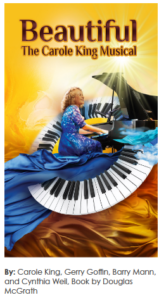 the cover of beautiful the carol king musical