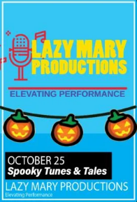 a poster for the lazy mary production