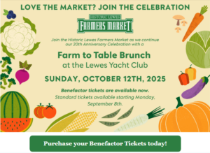 a flyer for a farmers market