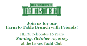 a flyer for farmers market