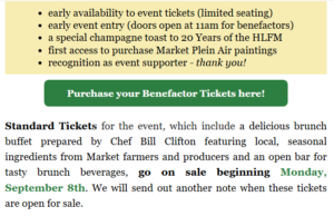 a flyer for a fundraiser event