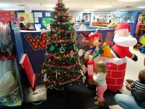 Holiday decorations for Christmas with kids