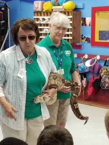 two older teachers in daycare