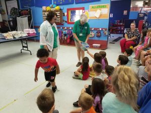 kids learning in pre school