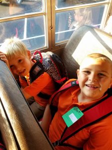 kids on bus