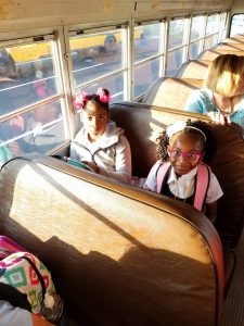 kids on bus