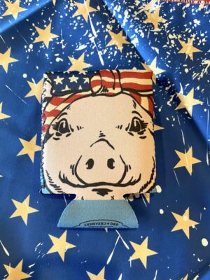 Pig Face Koozie Min