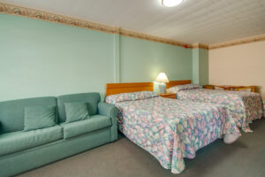 double queen room with sofa bed