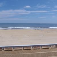 boardwalk and ocean view