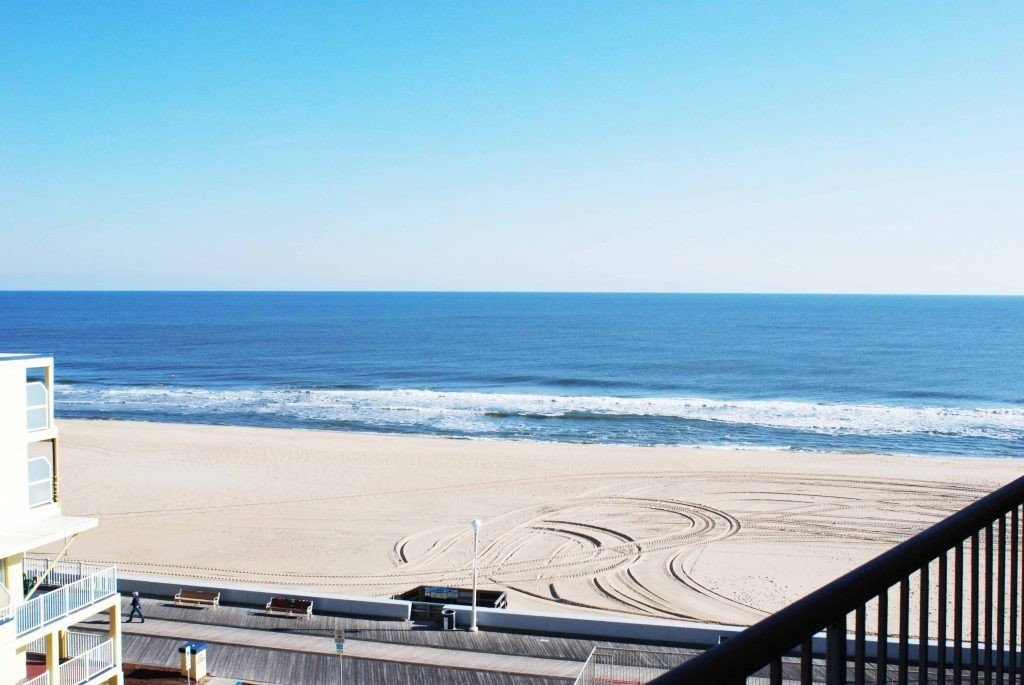 Balcony View of Ocean City at the Grand Hotel