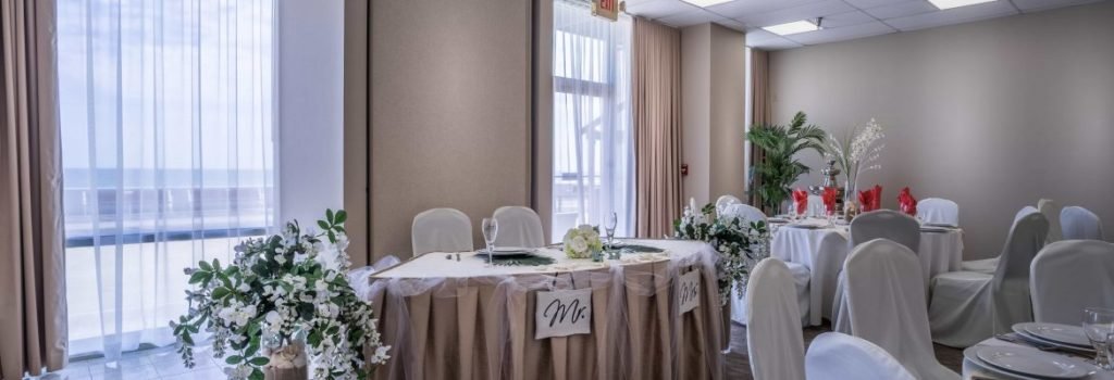 hotel conference room wedding
