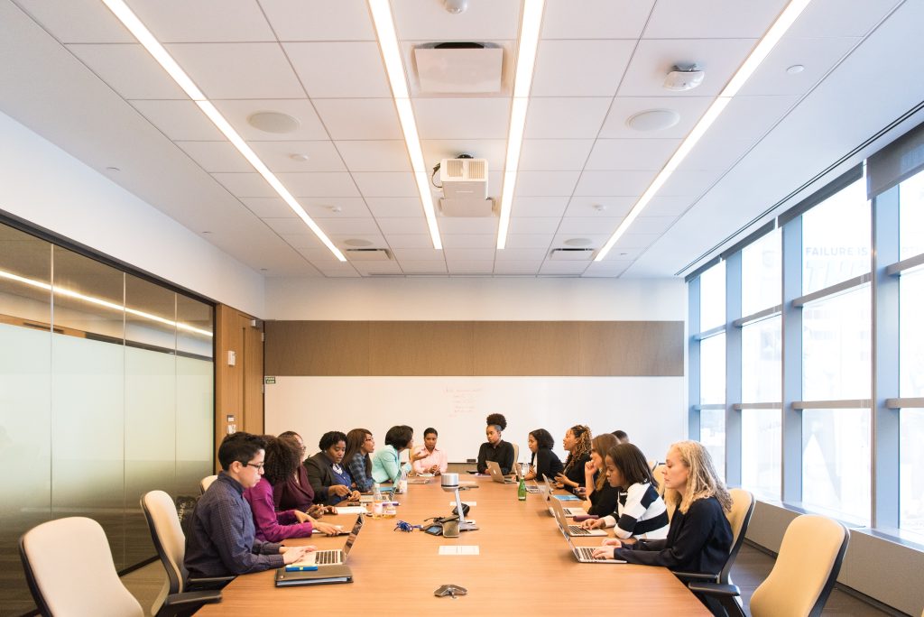 Group conference or meeting