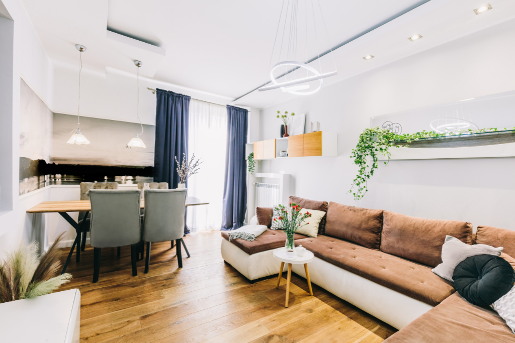 A home staged for sale